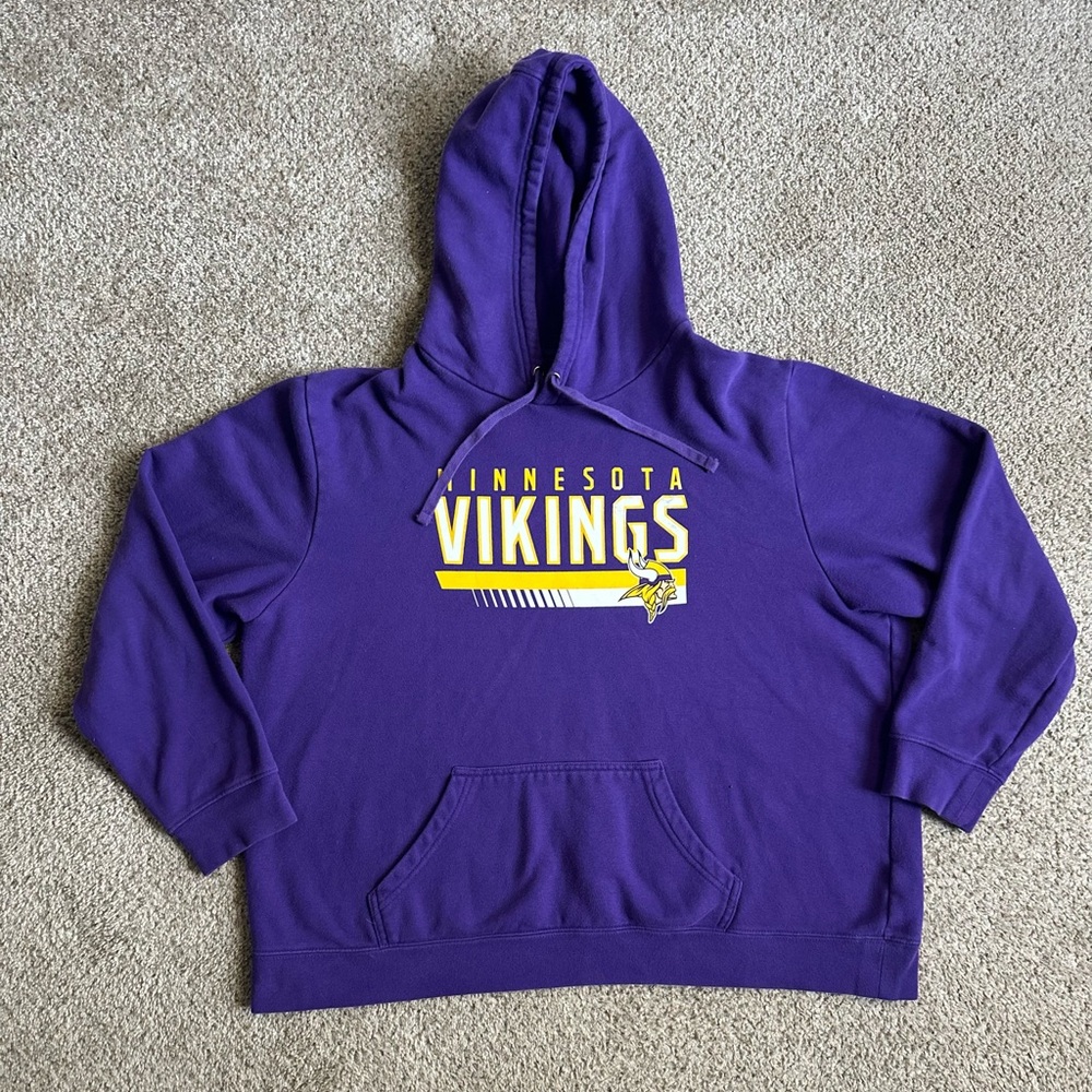 Minnesota Vikings purple hoodie,2XL